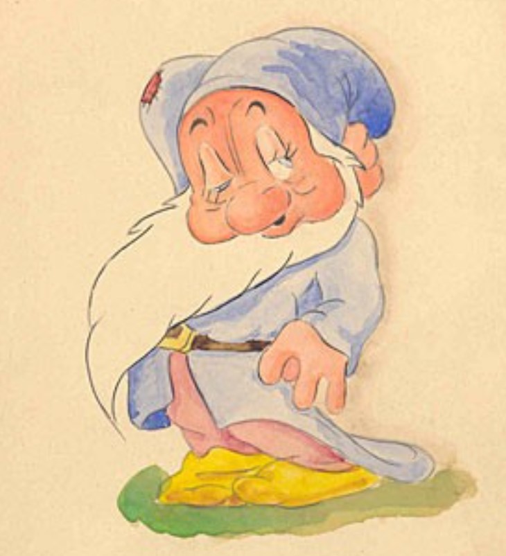 히틀러의 백설공주 난장이 그림